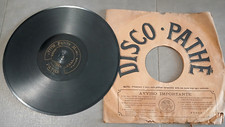 Antico Disco Bachelite Pathe 100 giri Mazurka Polka D'Epoca Vintage