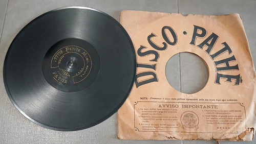 Antico disco bachelite - disco,