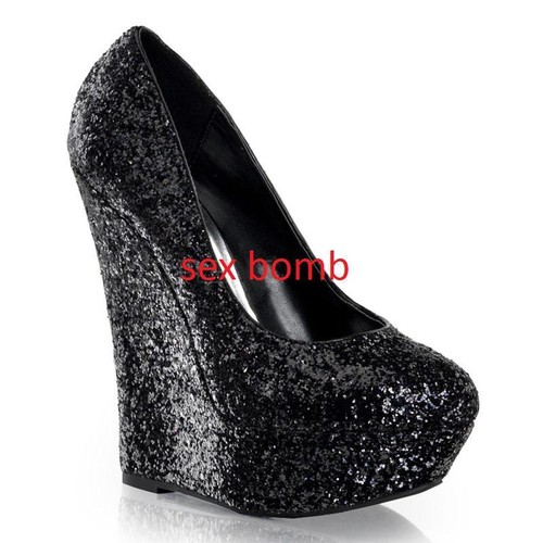 Sexy decolte glitter - decolte', tacco