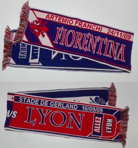 Sciarpa fiorentina lione - sciarpa,