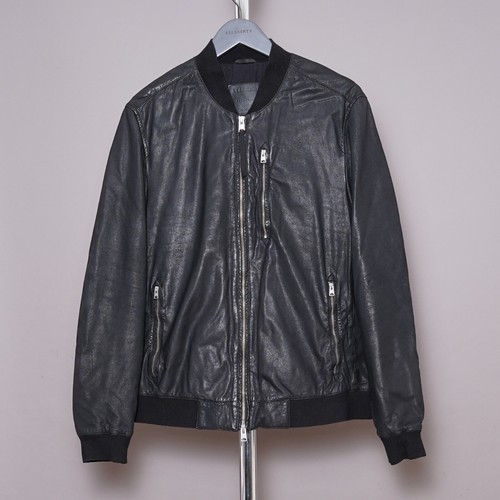 All saints giacca pelle uomo - all,