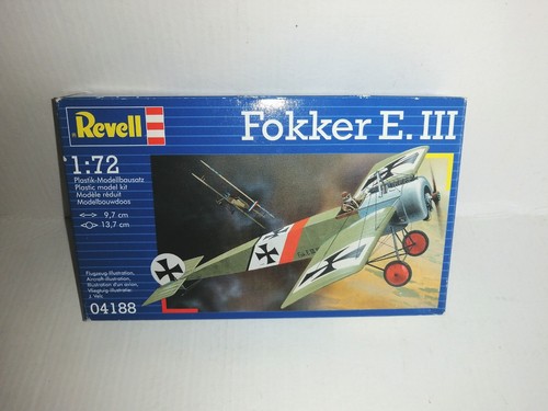 Revell aereo fokker - revell, e.iii