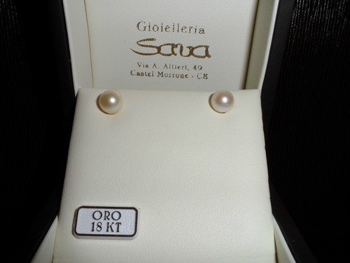 Orecchini perle coltivate - orecchini,