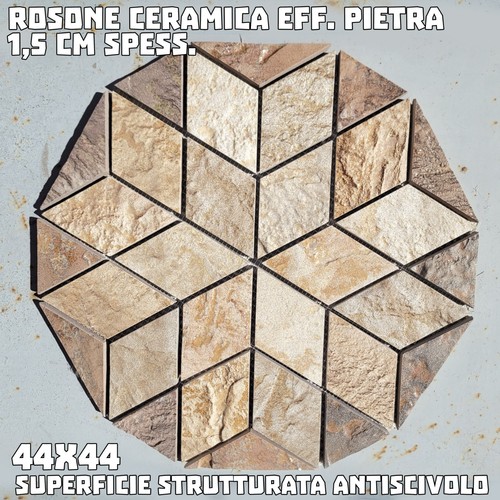 Rosone ceramica effetto - ceramica,