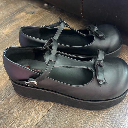 Scarpe con fiocco demonia - fiocco,