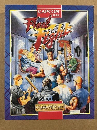 Final fight cbm - fight, disk