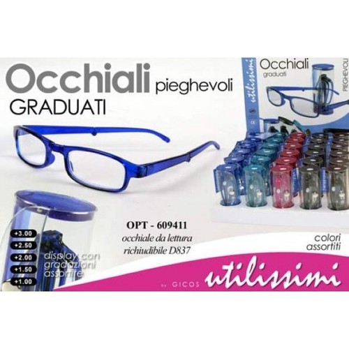 Occhiale lettura premontato - occhiale, da