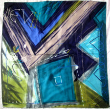 - LOREDANO Foulard soie TBEG