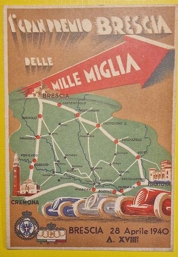 Cartolina gran premio - i°,