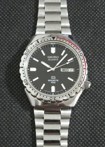 Seiko 7123 8219 sports 100 - sq,