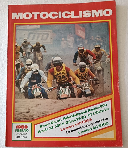 Motociclismo 1980 ducati - -,
