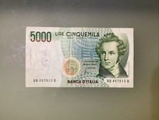 Italy 5000 Lire 1985
