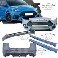PARAURTI ANTERIORE POSTERIORE MINIGONNE SPOILER PER FORD FOCUS 14-17 RS LOOK