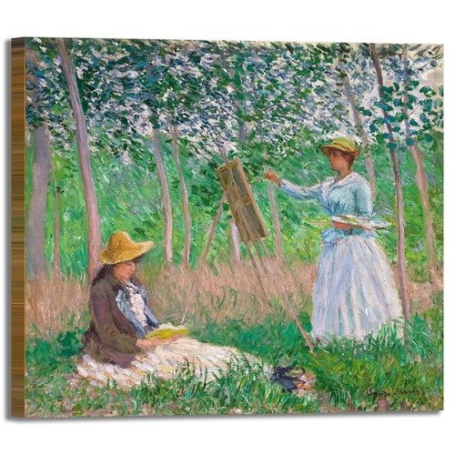 Monet nel bosco giverny - monet,