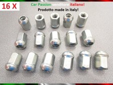 Kit 16 bulloni fissaggio ruota per HONDA FR-V CR-V gomme cerchi ferro lega Farad