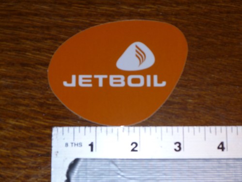 Adesivo jet boil grande - jet,