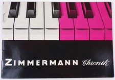 Opuscolo Zimmermann pianoforti