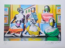 Mark Kostabi serigrafia  The Coronials