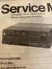 Amplificatore SU-V7X - Manuale di servizio - Tecnica - TECH 67