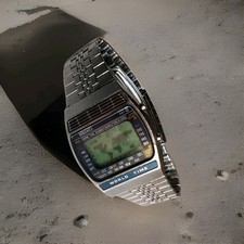 Seiko A239-502A Lcd Dual Leyer World Time Anni 80