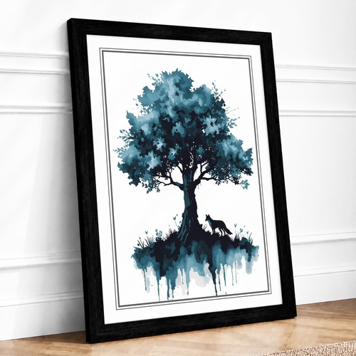 Stampa artistica parete con - da,