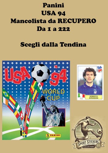 Panini usa mancolista - panini,