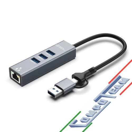Hub porte usb 2 con - hub, 4