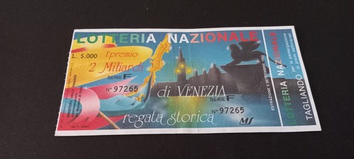 Biglietto lotteria nazionale - lotteria,