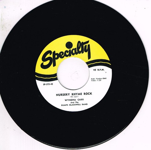 Wynona carr nursery rhyme - carr,
