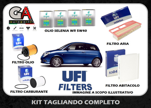Kit tagliando ufi lancia - tagliando,