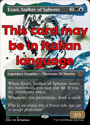 Mtg ezuri stalker spheres - stalker, of