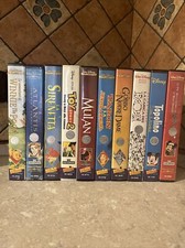 Lotto 10 Videocassette DISNEY