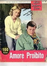 rivista fotoromanzo - ALBI BOLERO FILM ANNO 1958  NUMERO 125