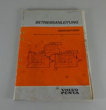 Manuale uso e manutenzione Volvo Penta motore diesel TD61 / TID61 / TD71 / TID71 '12/1987