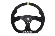 Volante sportivo volante per DRIFT KJS motorsport 350mm offset:25mm Suede Yellow