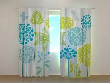 Tende Fiori Stilizzati