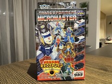 G1 Takara Transformers 2003 Reissue Micromaster Sixtrain Desire Red MIB Complete