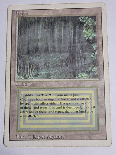 Bayou mtg edizione - bayou,