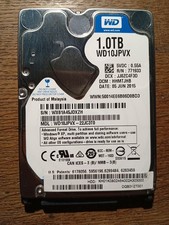 HARD DISK 2.5" SATA WD WD10JPVX-22JC3T0 1000 GB 05.06.2015 - MALAYSIA - TESTED
