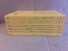 GEORGES SIMENON-Le Inchieste di Maigret-LOTTO 6 VOLL-GLI ADELPHI - VEDI ELENCO