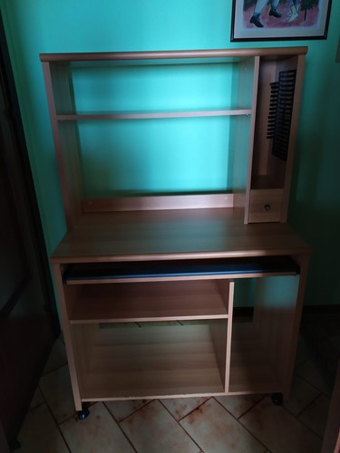 Scrivania angolare porta - porta, pc