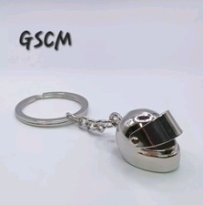 Crash helmet keyring key - helmet,