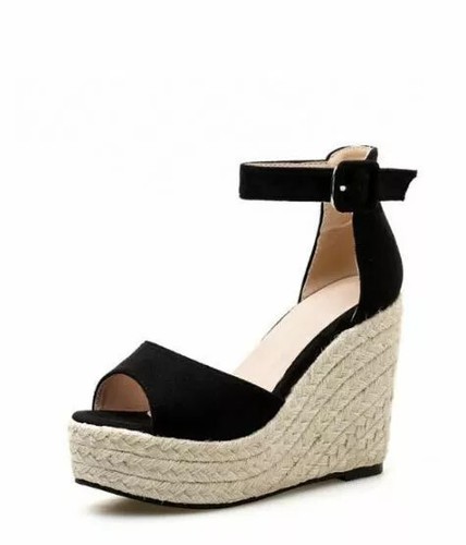 Sandali zeppa corda - 11, cm
