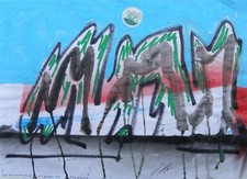 Sergio DANGELO (Milano 1932) LE MONTAGNE QUANDO IN ALLERTA dipinto COLLAGE 30x42