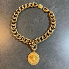 Versace collana catena oro - versace,