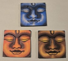 Rilievo Faccia di Buddha Wall