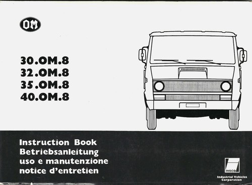 Camion iveco 32 35 40 - 30.om.8,