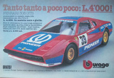 Pubblicità Advertising Werbung Italian clipping 1983 BBURAGO FERRARI 308 GTB.
