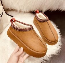 Slippers Snow Boots UGG Dupe Brand New Cashmere Thick Sole Taglia 39