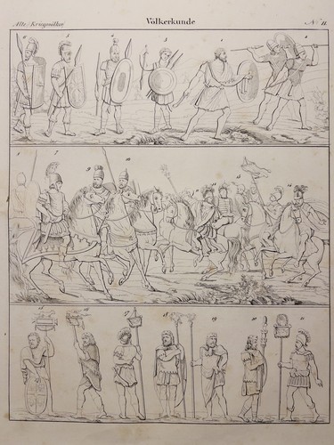 Litografia antica 1833 - litografia, antico